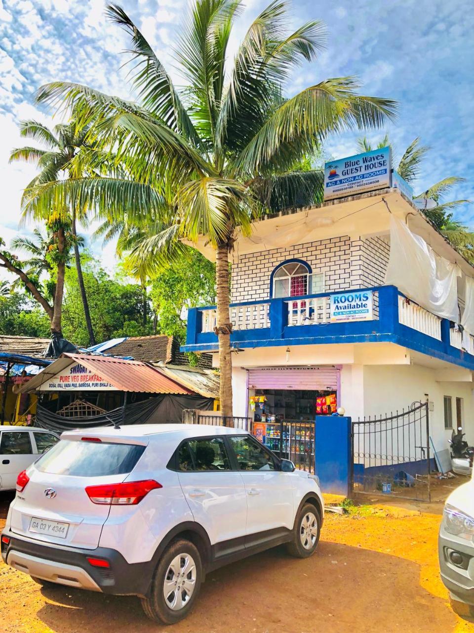 Blue Waves Guest House Calangute Eksteriør bilde